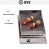 Варио-прибор (ДОМИНО) Ilve H30PFV Stainless-Steel (ручки латунь) купить в Москве и Санкт-Петербурге