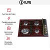 Варочная панель Ilve H360CNV Burgundy купить в Москве и Санкт-Петербурге