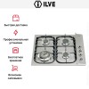 Варочная панель Ilve H360CNV Stainless-Steel купить в Москве и Санкт-Петербурге