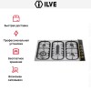 Варочная панель Ilve H38PCV/ IX купить в Москве и Санкт-Петербурге