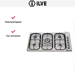 Варочная панель Ilve H39CV/ IX