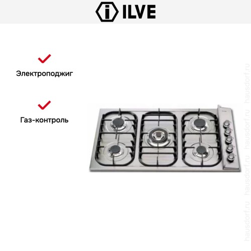 Варочная панель Ilve H39CV/ IX купить в Москве и Санкт-Петербурге