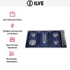 Варочная панель Ilve H39PCNV Blue купить в Москве и Санкт-Петербурге