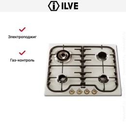 Варочная панель Ilve H60CNV Oatmeal