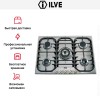 Варочная панель Ilve H70CNV Stainless-Steel купить в Москве и Санкт-Петербурге