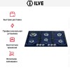 Варочная панель Ilve H906CNV Blue купить в Москве и Санкт-Петербурге