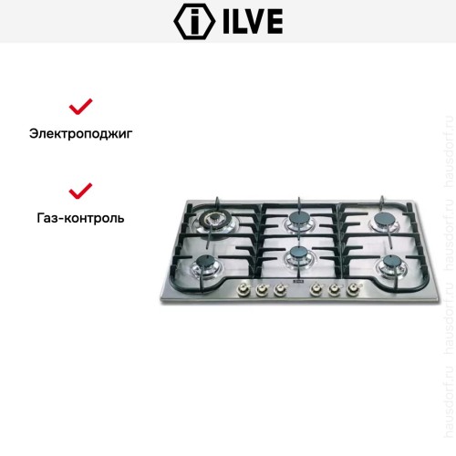 Варочная панель Ilve H906CNV/X купить в Москве и Санкт-Петербурге