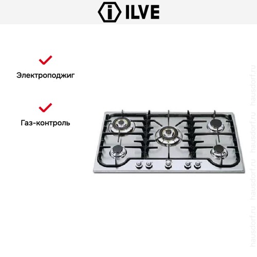 Варочная панель Ilve H90CCV/ IX купить в Москве и Санкт-Петербурге