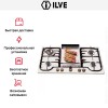 Варочная панель Ilve H90FCNV Wh купить в Москве и Санкт-Петербурге