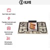 Варочная панель Ilve H90FCNV Ant/W купить в Москве и Санкт-Петербурге