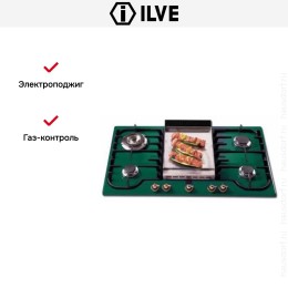 Варочная панель Ilve H90FCNV GR