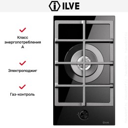 Варочная панель Ilve HCG30CK/BK