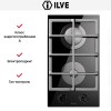 Варочная панель Ilve HCG30K/BK купить в Москве и Санкт-Петербурге