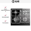 Варочная панель Ilve HCG60CK/BK купить в Москве и Санкт-Петербурге