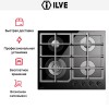 Варочная панель Ilve HCG60CK/BK купить в Москве и Санкт-Петербурге