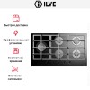 Варочная панель Ilve HCG90SCK/BK купить в Москве и Санкт-Петербурге