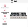 Варочная панель Ilve HP120-7D купить в Москве и Санкт-Петербурге