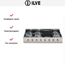 Варочная панель Ilve HP120-BD