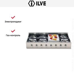 Варочная панель Ilve HP120-FD