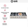 Варочная панель Ilve HP120-FD купить в Москве и Санкт-Петербурге