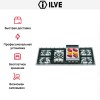 Варочная панель Ilve HP125FCN купить в Москве и Санкт-Петербурге