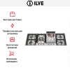 Варочная панель Ilve HP125FC купить в Москве и Санкт-Петербурге