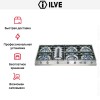Варочная панель Ilve HP1265-7D купить в Москве и Санкт-Петербурге