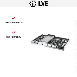 Варочная панель Ilve HP1265-FD