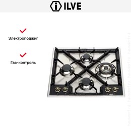 Варочная панель Ilve HP65RC-N/X