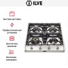 Варочная панель Ilve HP665D купить в Москве и Санкт-Петербурге