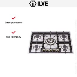 Варочная панель Ilve HP75C-N/ IX