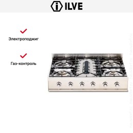 Варочная панель Ilve HP90PD