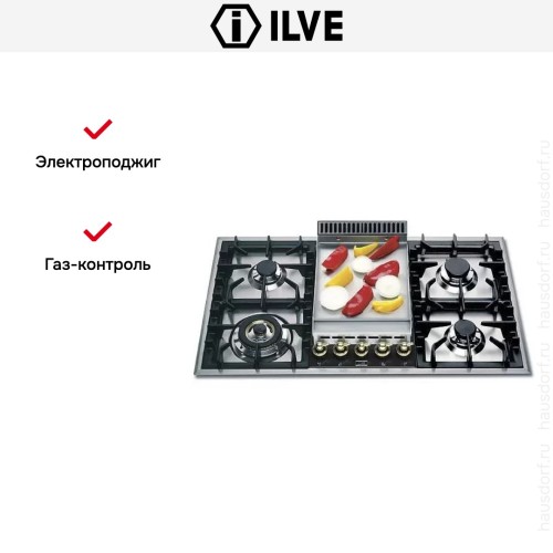 Варочная панель Ilve HP95FC-N купить в Москве и Санкт-Петербурге