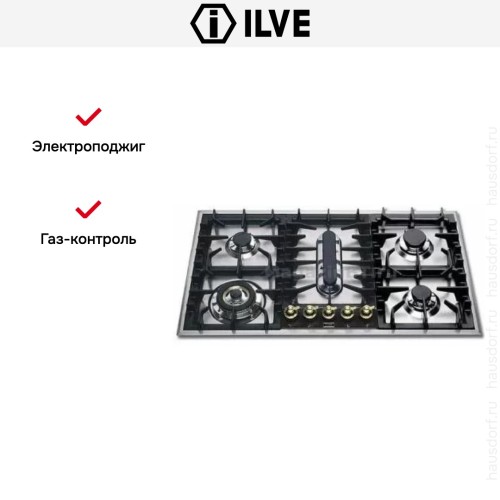 Варочная панель Ilve HP95PC-N купить в Москве и Санкт-Петербурге
