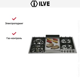 Варочная панель Ilve XLP90F