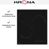 Электрическая варочная поверхность KRONA CORTO 45 BL купить в Москве и Санкт-Петербурге