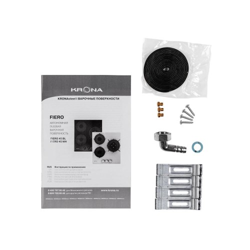 Газовая варочная поверхность KRONA FIERO 45 WH