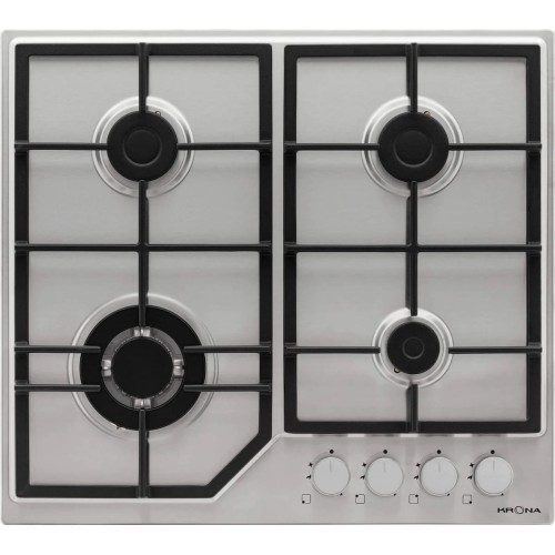 Газовая варочная панель KRONA NEBEL 60 IX W