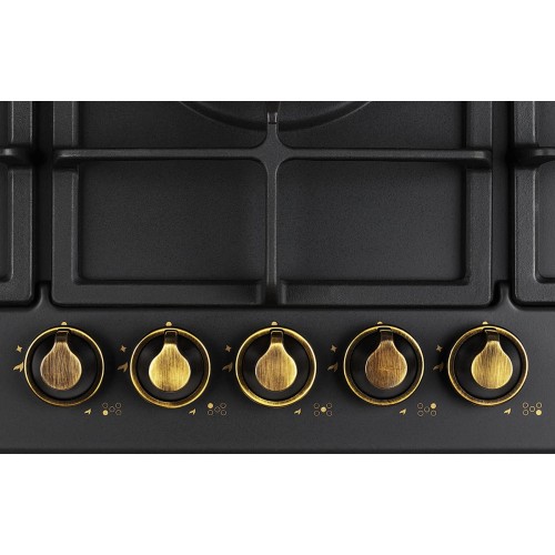 Газовая варочная панель KRONA NOVANTA 90 AN с подставкой WOK