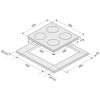 Индукционная варочная панель KRONA ORIGANO 60 WH