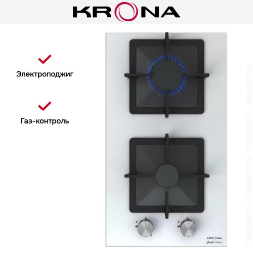 Газовая варочная поверхность KRONA CALORE 30 WH
