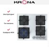 Газовая варочная поверхность KRONA CALORE 60 WH