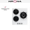 Газовая варочная поверхность KRONA FIERO 45 WH