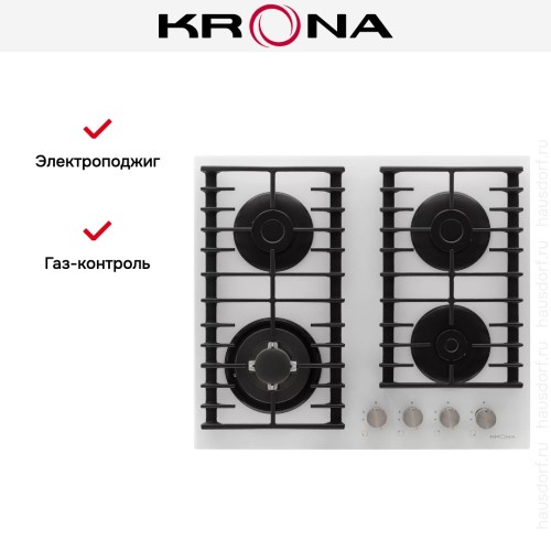 Варочная панель KRONA HAGEL 60 WH W