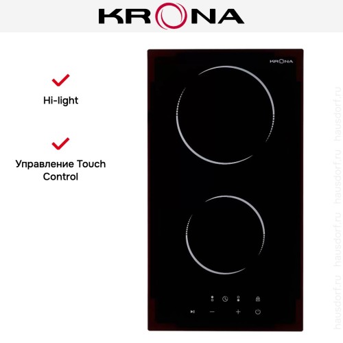 Варочная панель KRONA TEMPO 30 BL