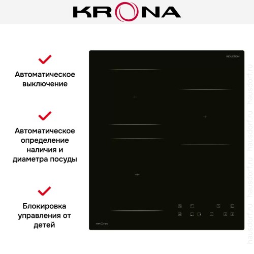Варочная панель KRONA REMO 45 BL