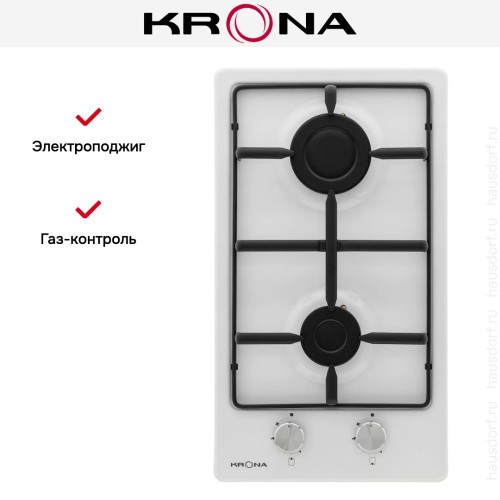 Варочная поверхность KRONA PARTITA 30 WH купить в Москве и Санкт-Петербурге