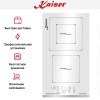 Электрическая варочная поверхность Kaiser KCT 3721 FW
