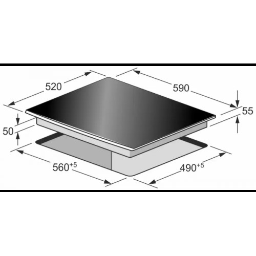 Электрическая варочная поверхность Kaiser KCT 6715 F Ara