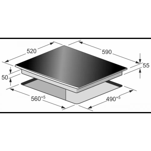 Электрическая варочная поверхность Kaiser KCT 6715 F